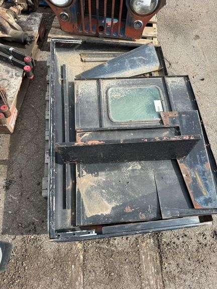 Willys Jeep CJ Metal Hardtop and Door Panels - Roller Auctions