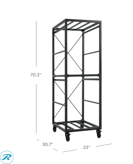 Gorilla Rack: 5-tier Rolling Bin Organizer- New - Roller Auctions