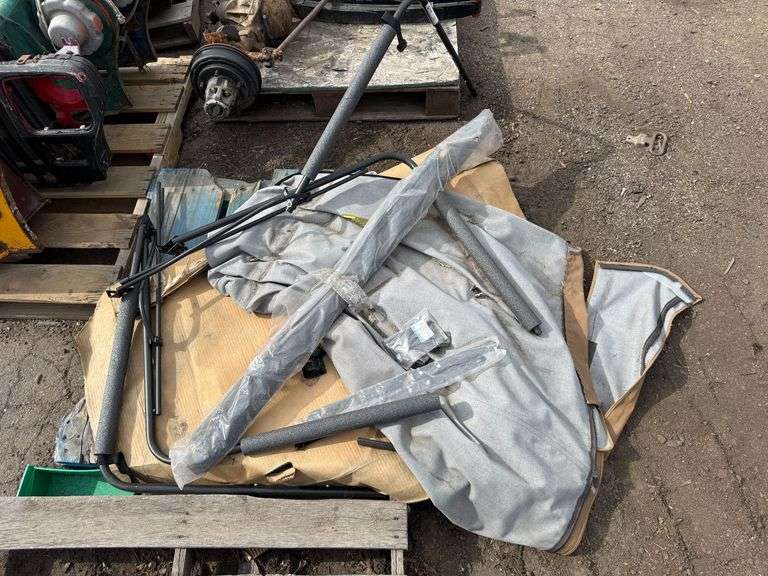 Bestop Supertop Complete Soft Top Assembly With Frame And Hardware - Roller Auctions