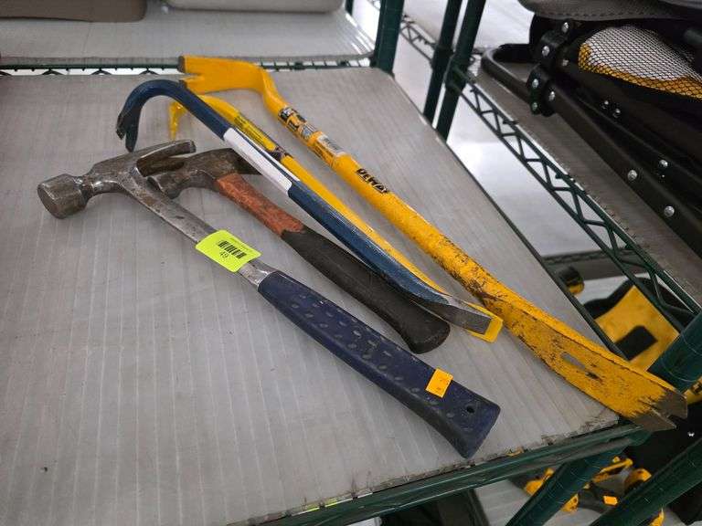 Pry Bars and Claw Hammers