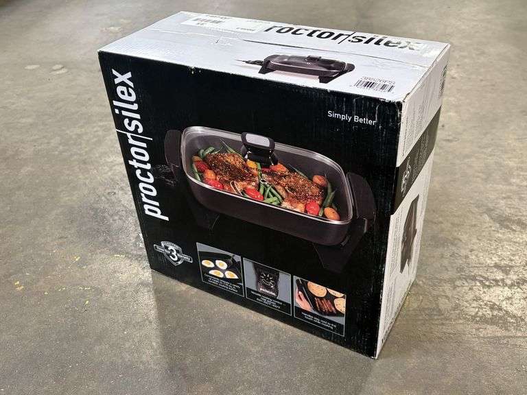 Proctor Silex Model 38526PS Electric Skillet
