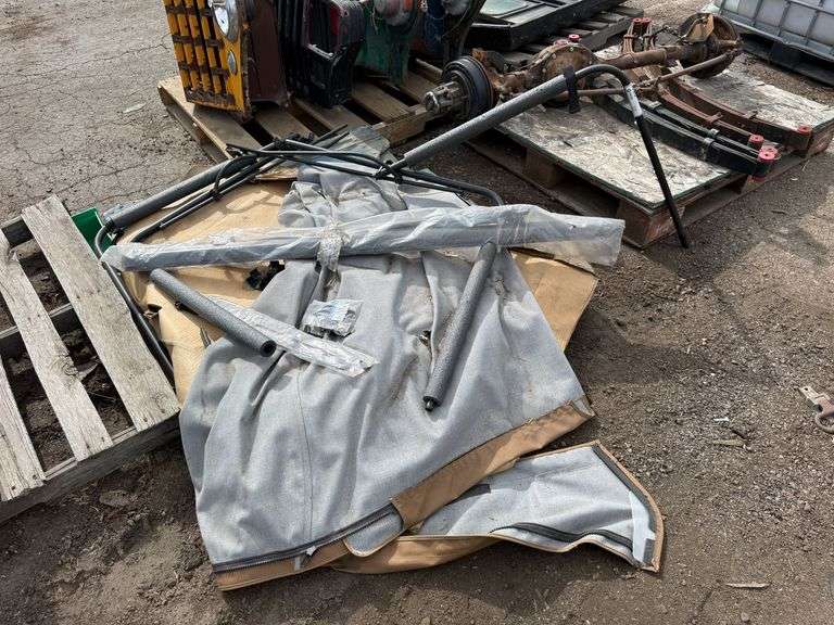 Bestop Supertop Complete Soft Top Assembly With Frame And Hardware - Roller Auctions