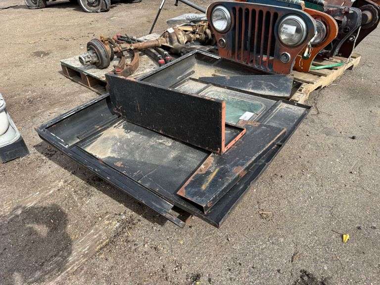 Willys Jeep CJ Metal Hardtop and Door Panels