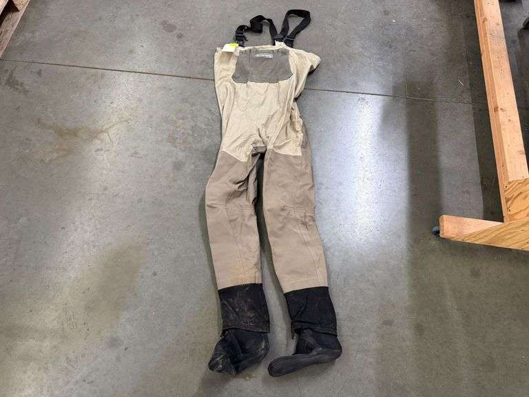 Simms Gore-Tex Fishing Waders With Neoprene Feet, Size XL-Long - Roller Auctions