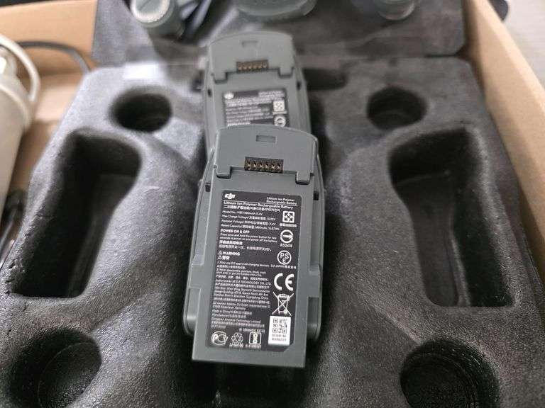 DJI Spark Model MM1A Drone With Controller, Charging Hub, Batteries, Soft Case - Roller Auctions