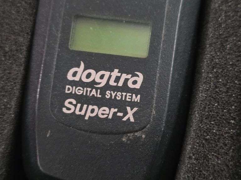 Dogtra Super-X Digital System Training Collars and Remote in Case - Roller Auctions