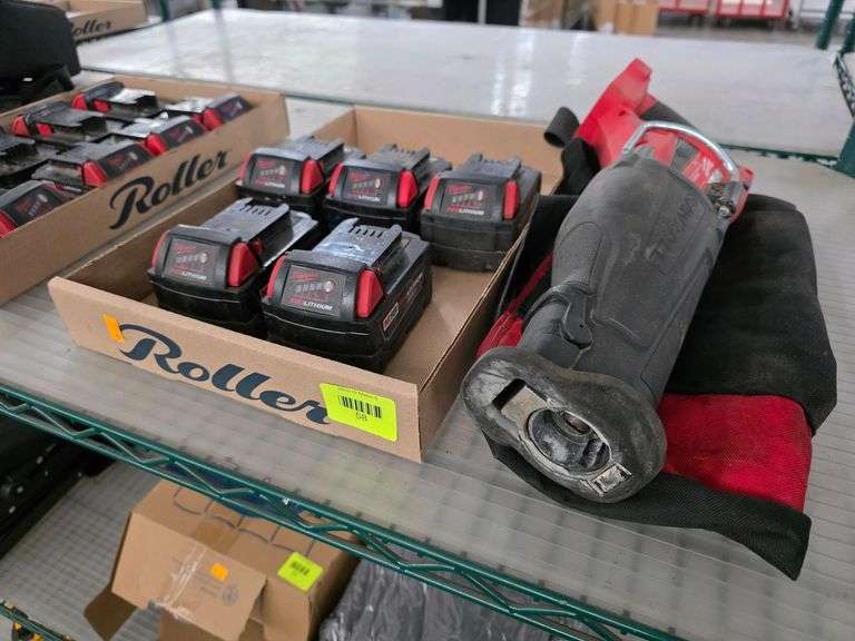 Milwaukee 2720-20 Sawzall Reciprocating Saw, M18 Fuel, With RedLithium Batteries
