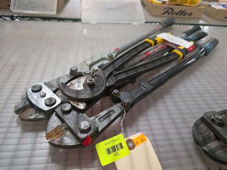 (2) Bolt Cutters and Cable Cutter