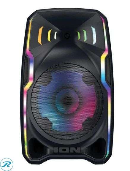 ION Audio Total PA Apex Battery-Powered PA Speaker with Wireless Microphone and Dynamic Lights - New - Roller Auctions