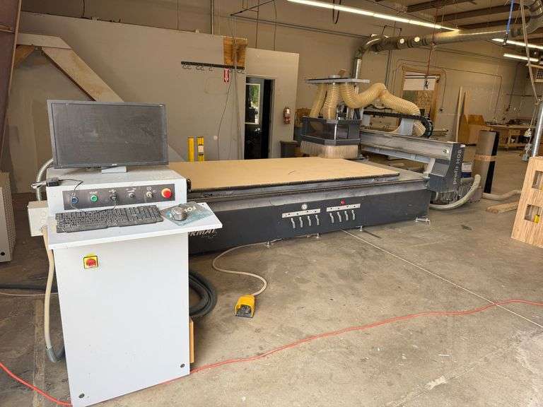 2017 Format4 Profit H08 CNC Router, 3P +N Ph, 22KW, 50/60Hz - Roller Auctions