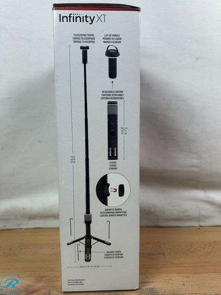 Infinity Telescoping Led Infinity X1 2000 Lumen Telescopic Camp Light - New/Open Box - Roller ...