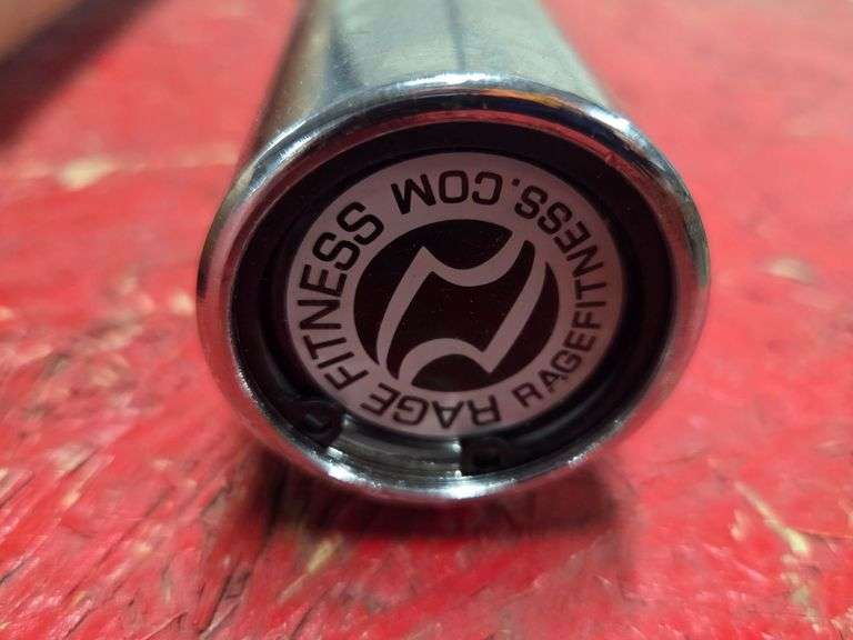 (2) New Rage Fitness Olympic EZ Curl Bars - Roller Auctions