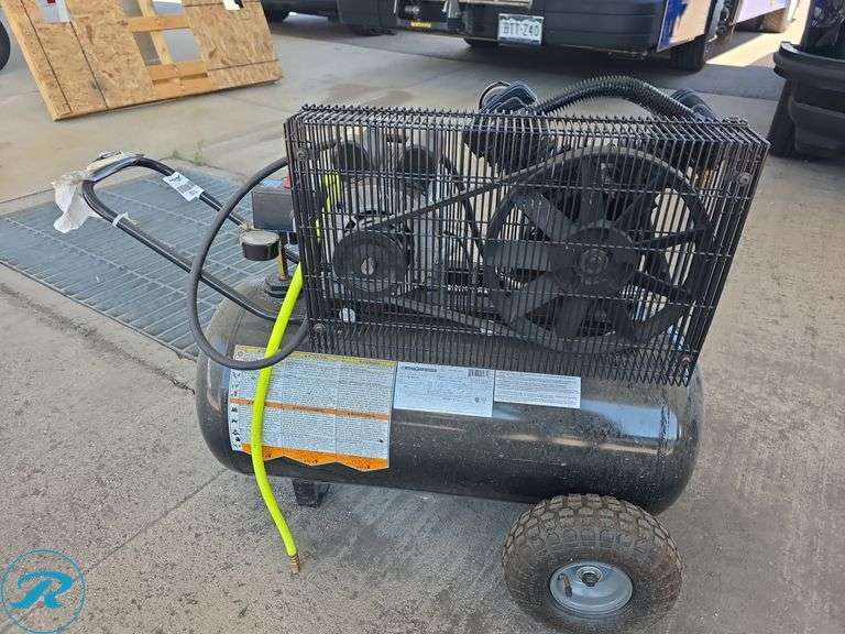 Black Diamond BDPC1682066.MN Air Compressor, Electric, 20 Gallon - Roller Auctions