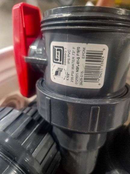 Ball Valves and Plastic Fittings - Roller Auctions