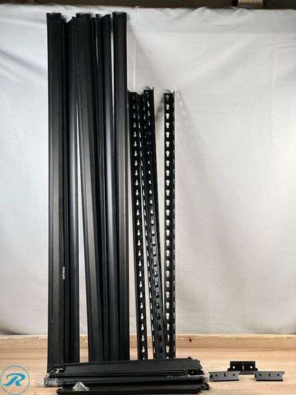 5 Shelf Wire Rack, 72" H x 48" W x 24" D- Used/ Parts Not Inventoried/No Shelves