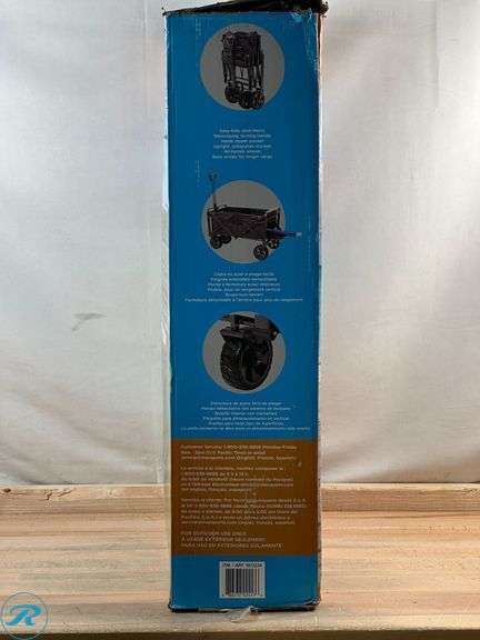 Mac Sports: XL Folding Wagon with Brakes- Like New - Roller Auctions