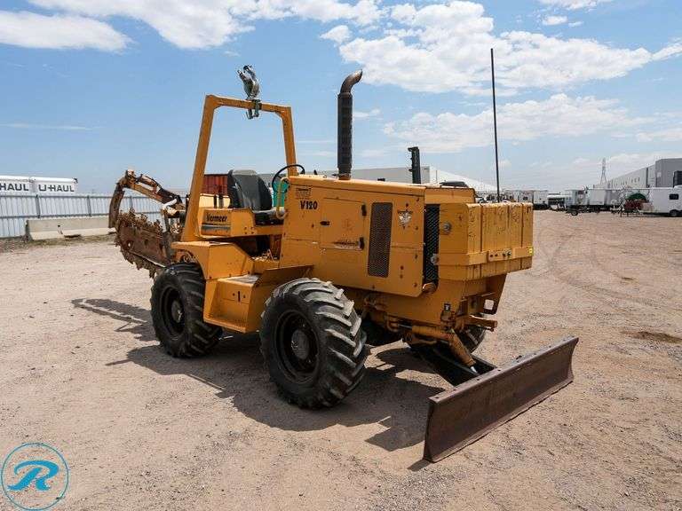 2000  Vermeer  V120  Ride-On Trencher - Roller Auctions
