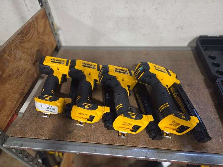 (4) Dewalt DCN701 Cable Staplers, 20V - Roller Auctions