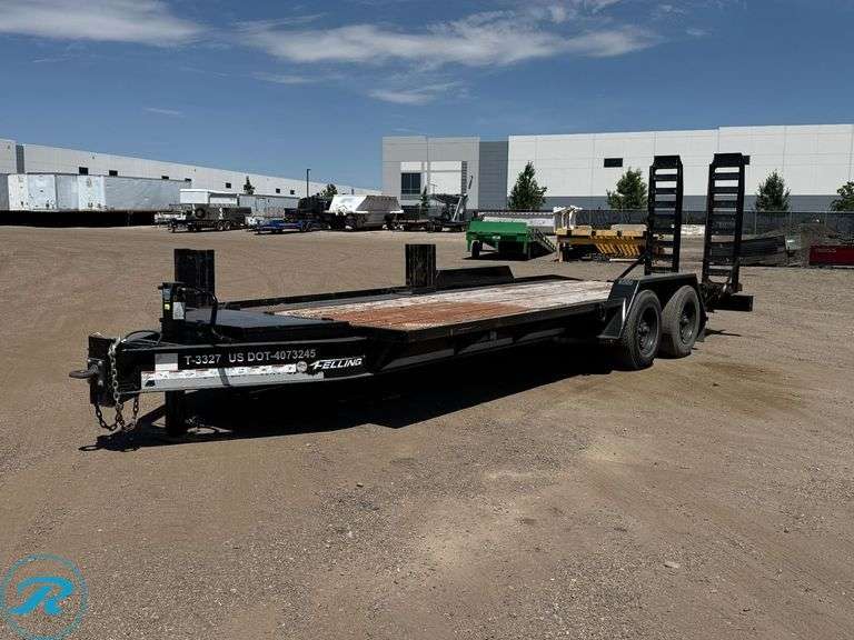 2021 Felling FT20100980 T/A Directional Drill Trailer