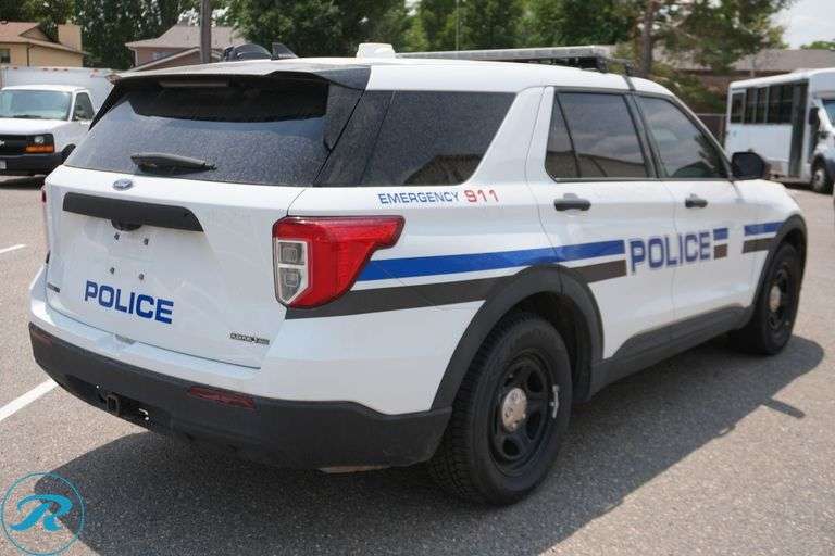 2021 Ford Explorer AWD Police Interceptor SUV - Roller Auctions