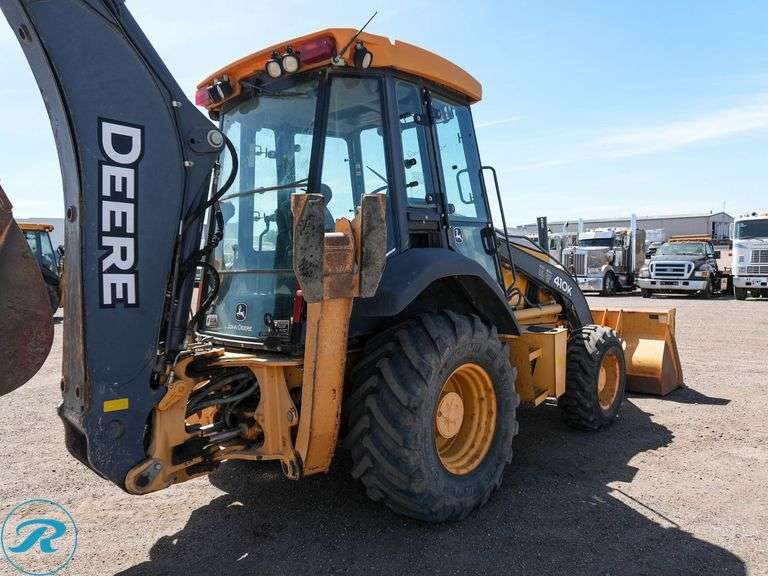 2013  John Deere  410K   4WD  Loader Backhoe - Roller Auctions