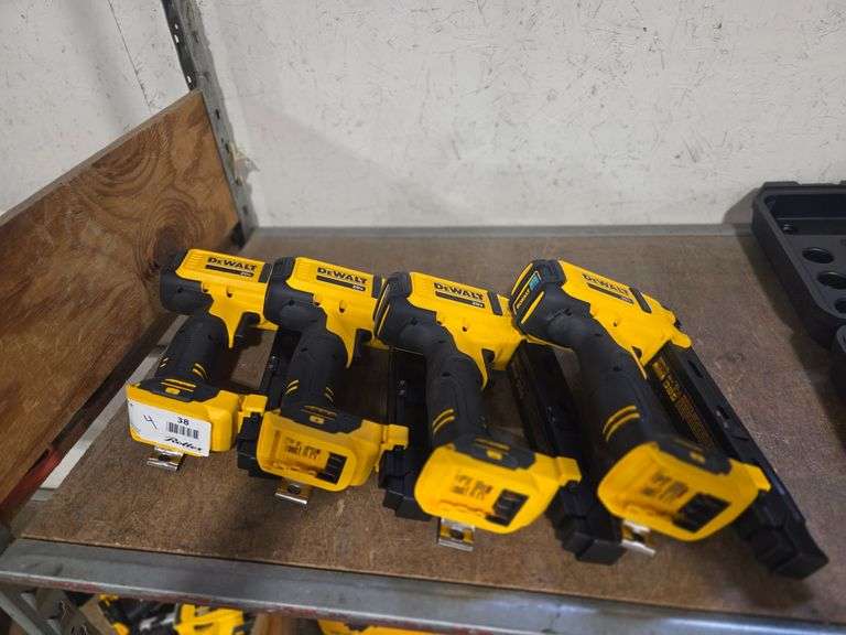 (4) Dewalt DCN701 Cable Staplers, 20V - Roller Auctions
