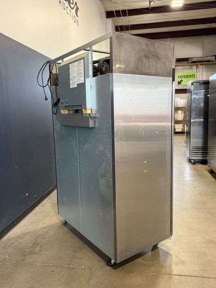 Turbo Air M3R47-2-N Two-Door Reach-In Refrigerator with Casters - Roller Auctions
