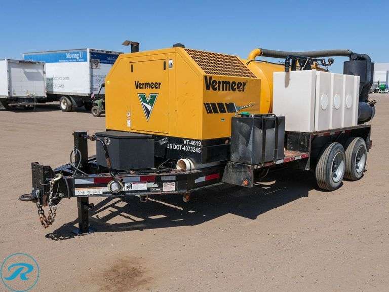2021 Vermeer VX50-800 T/A Vacuum Excavation Trailer