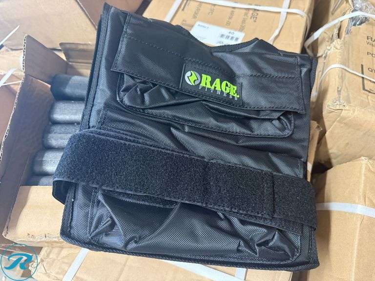 (4) Rage CF-WR36/R Weighted Vest, 36lbs