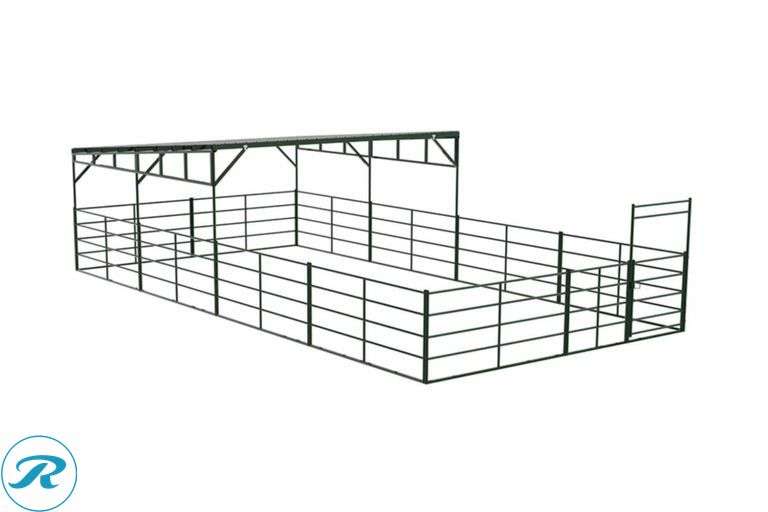 New KJ K2039 Modular Livestock Shelter, 20' x 39'