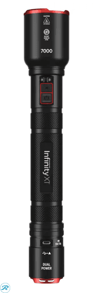Infinity X1 7000L Dual Power Rechargeable Flashlight - Like New/Opened - Roller Auctions