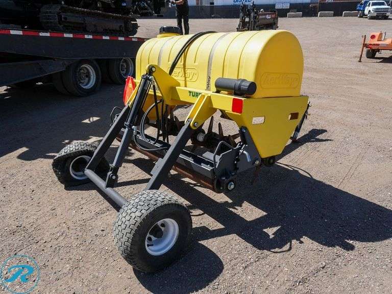 Aerway  AWGH3-60-1S7-B  Towable Turf Aerator - Roller Auctions