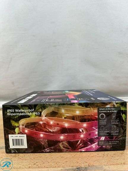 Govee Outdoor 49.2' RGBIC Pro LED Strip Lights - New - Roller Auctions