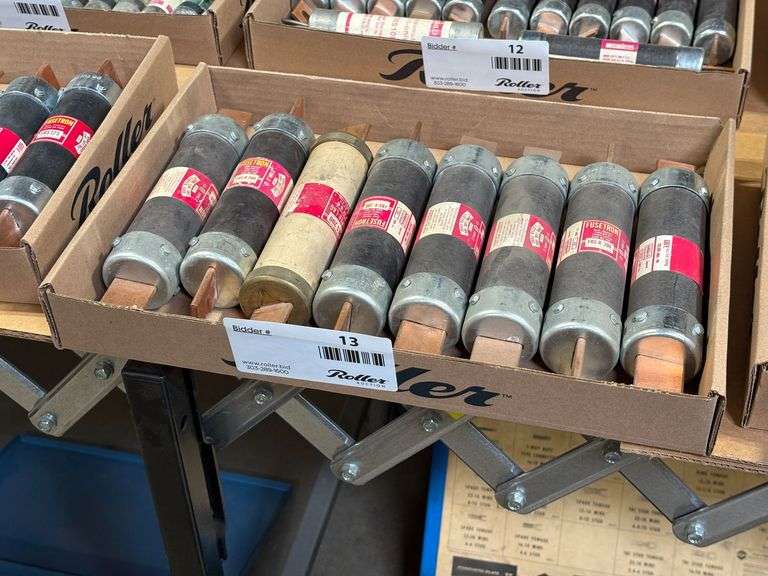 Tray of Fusetron Fuses