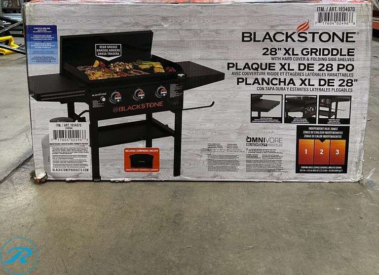 Blackstone 28" XL Griddle with Hardcover Bundle - New - Roller Auctions