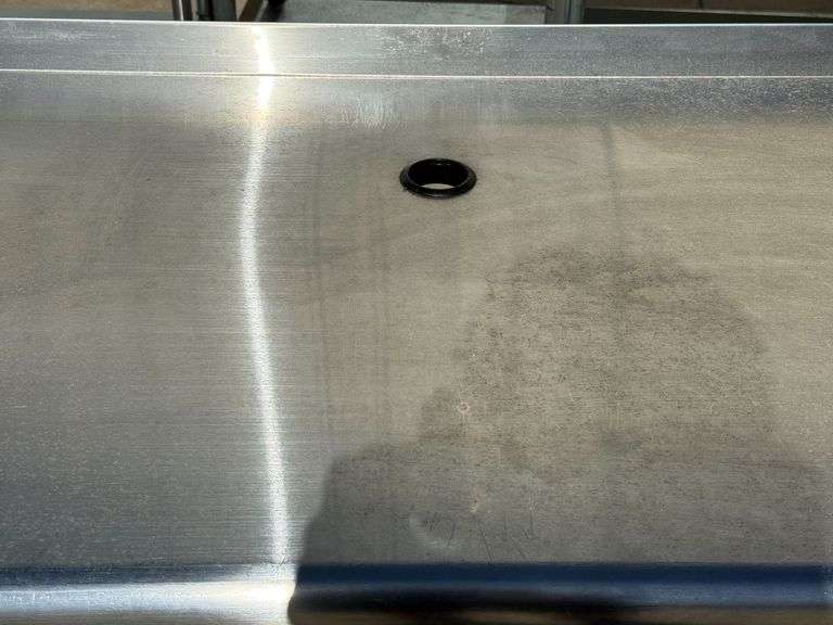 Steelton Stainless Steel Work Table With Undershelves, 24" x 48" - Roller Auctions