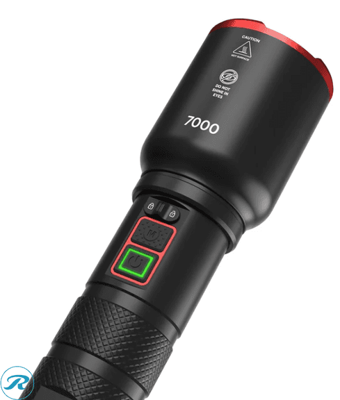Infinity X1 7000L Dual Power Rechargeable Flashlight - Like New/Opened - Roller Auctions