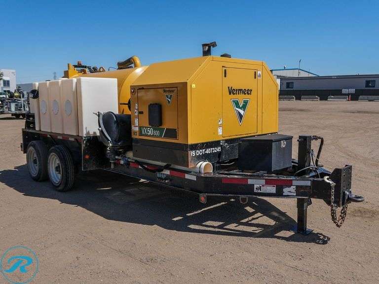 2021  Vermeer  VX50-800   T/A Vacuum Excavation Trailer - Roller Auctions