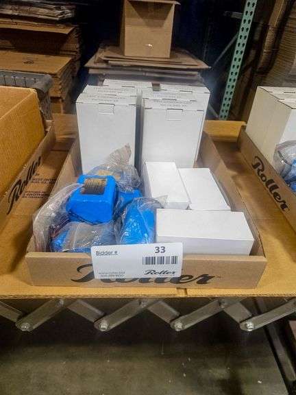 Tray of LED Controllers DC12-24V 4A With Batteries and Charges - Roller Auctions
