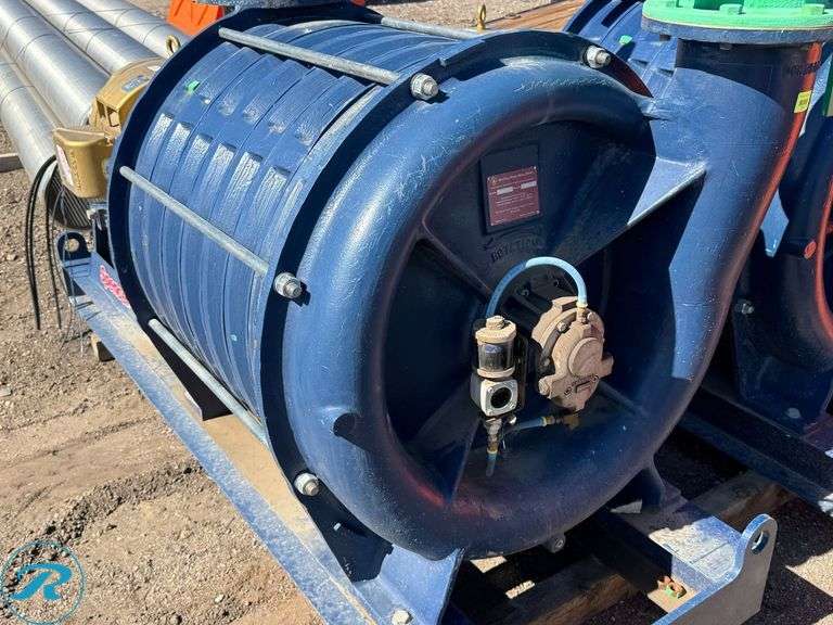 Spencer C31R4634 Power Mizer Electric Blower, Baldor Super-E 75 HP Motor, 3-Phase, 480 Volt, 80 Amp, 8" Intake S/N: 500479 - Roller Auctions