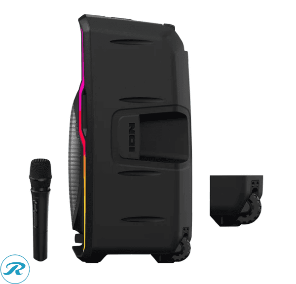 ION Audio Total PA Apex Battery-Powered PA Speaker with Wireless Microphone and Dynamic Lights - New - Roller Auctions