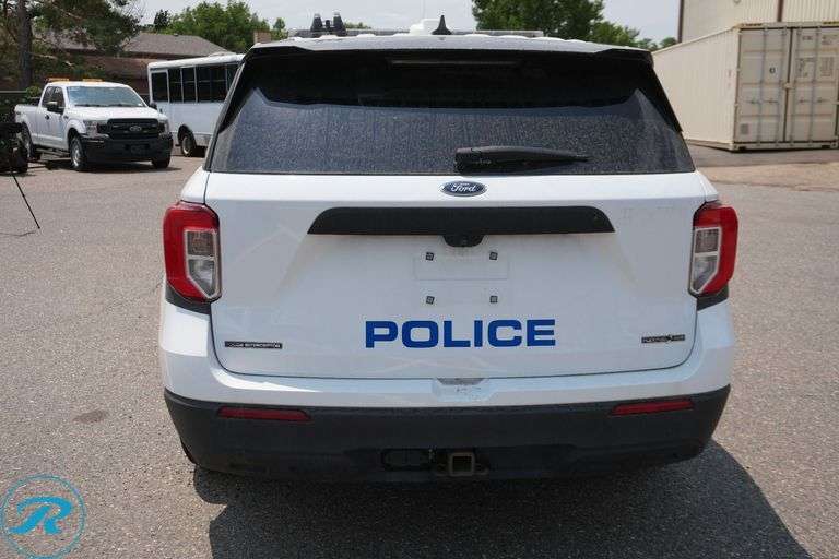2021 Ford Explorer AWD Police Interceptor SUV - Roller Auctions