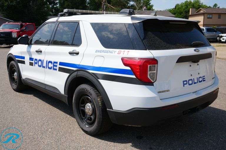2021  Ford  Explorer   AWD  Police Interceptor SUV - Roller Auctions