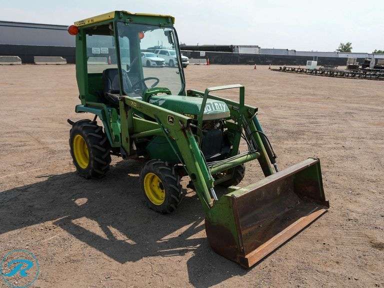 John Deere  755  4WD  Tractor/ Loader - Roller Auctions