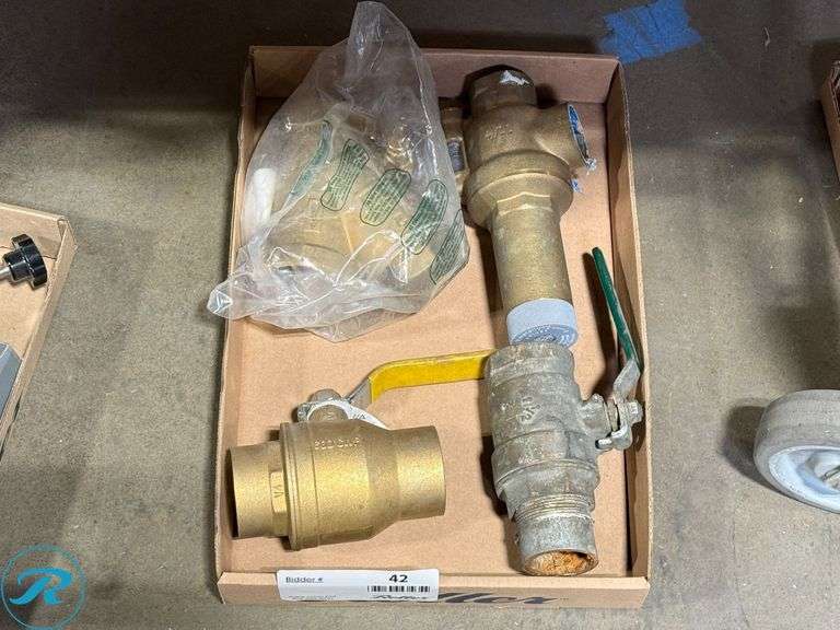 Tray of Valves