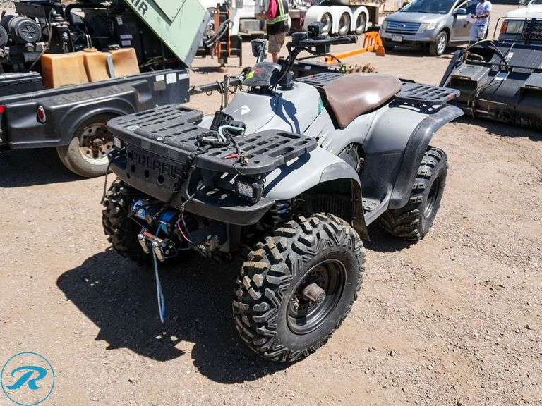 Polaris 4WD ATV, Front Winch