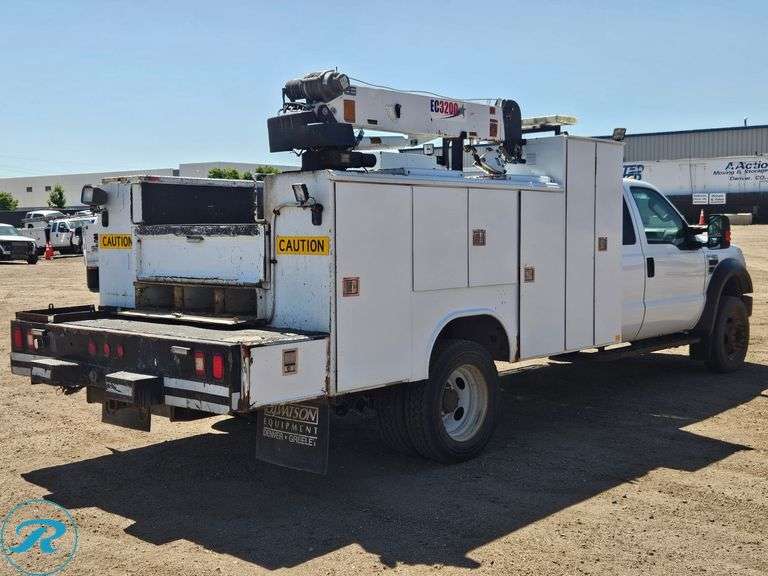 2009  Ford  F550   Super Duty XLT  4WD  Utility Truck - Roller Auctions