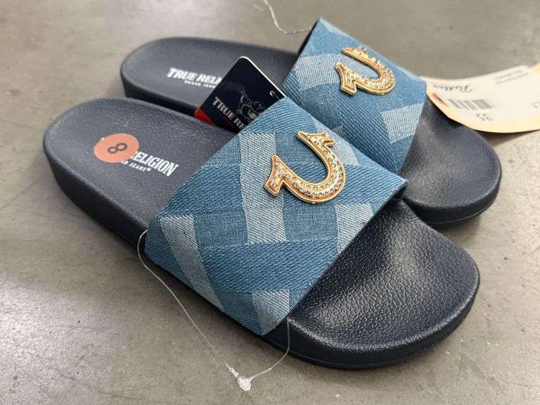 True Religion TR-SPICE-S Ladies Slides, Size 8