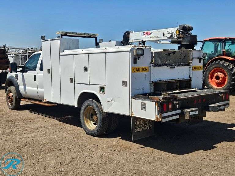 2009  Ford  F550   Super Duty XLT  4WD  Utility Truck - Roller Auctions