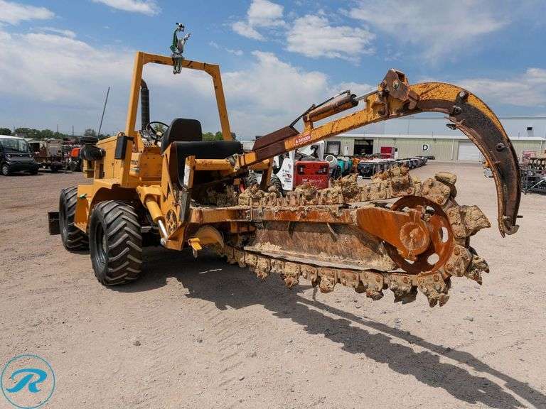 2000  Vermeer  V120  Ride-On Trencher - Roller Auctions